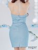 ブルー モデル：真優川咲　身長：158cm　着用サイズ：Sサイズ
