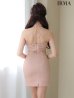 ピンクベージュ モデル：天乃えま　身長：155cm　着用サイズ：Sサイズ