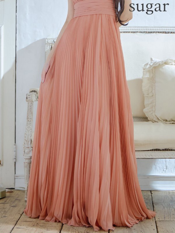 ピンクベージュ モデル:まおちゃる 身長:158cm 着用サイズ:Mサイズ