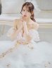 ホワイト モデル：ゆめ　身長：160cm　着用サイズ：Mサイズ