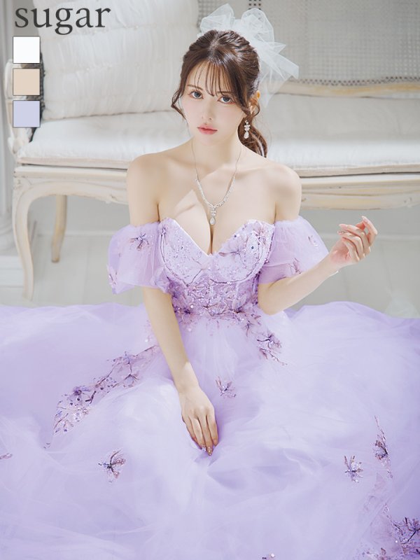 ラベンダー モデル：ゆめ　身長：160cm　着用サイズ：Mサイズ