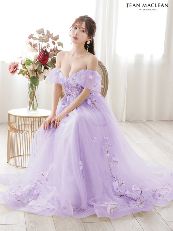 ラベンダー モデル：ゆめ　身長：160cm　着用サイズ：Mサイズ
