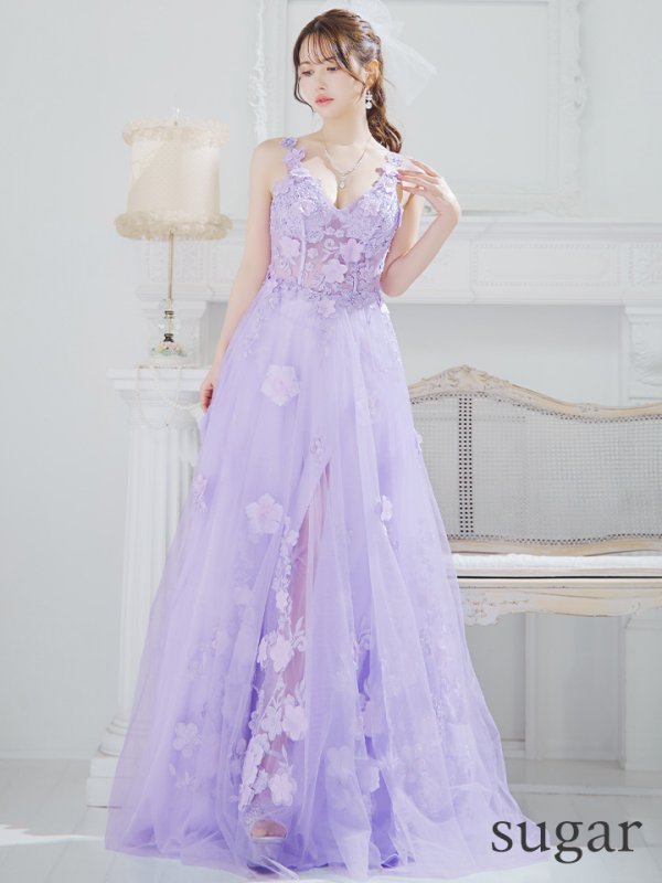 ラベンダー モデル:ゆめ 身長:160cm 着用サイズ:Mサイズ