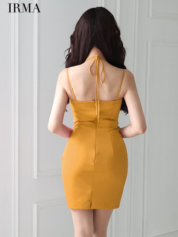 画像4: sugarオリジナルカラー・XSサイズあり【IRMA/イルマ】ビジュー/ シアー/ キャミソール/ タイト/ ミニドレス/ キャバドレス【HC02】