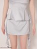 ブルー　モデル：しおん　身長：158cm　着用サイズ：Sサイズ