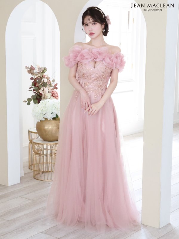 ピンクベージュ モデル:ゆめ 身長:160cm 着用サイズ:Mサイズ