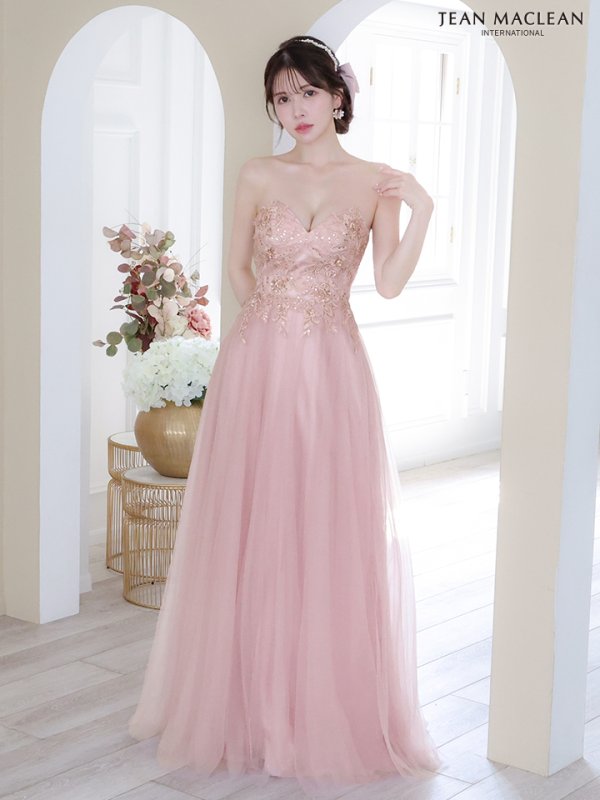 ピンクベージュ モデル:ゆめ 身長:160cm 着用サイズ:Mサイズ