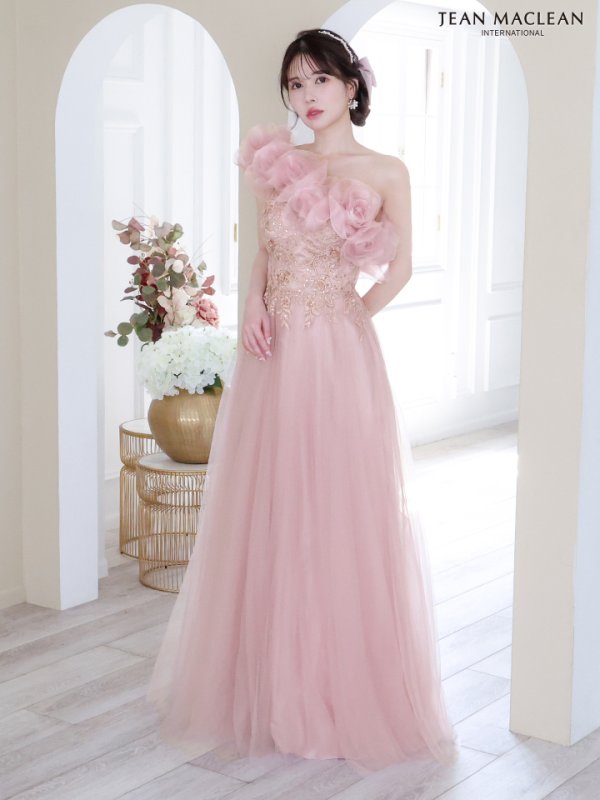 ピンクベージュ モデル:ゆめ 身長:160cm 着用サイズ:Mサイズ