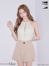 【予約商品/3月上旬発送予定】XSサイズあり【ROBE de FLEURS/ローブドフルール】バイカラー/ アメスリ/ ストレッチ/ セットアップ/ ミニドレス/ キャバドレス[OF08]