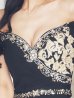 ブラック モデル：まおちゃる　身長：158cm　着用サイズ：Mサイズ