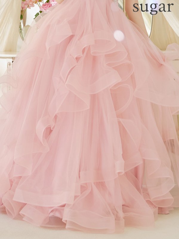 ピンク モデル:明日花キララ 身長:162cm 着用サイズ:Sサイズ