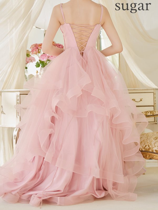 ピンク モデル:明日花キララ 身長:162cm 着用サイズ:Sサイズ