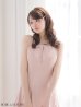 ピンクベージュ　モデル：羽澄まり　身長：158cm　着用サイズ：Sサイズ