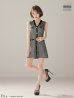 グレー　モデル：りこ　身長：156cm　着用サイズ：Sサイズ