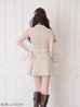 ベージュ　モデル：ももか　身長：156cm　着用サイズ：Sサイズ
