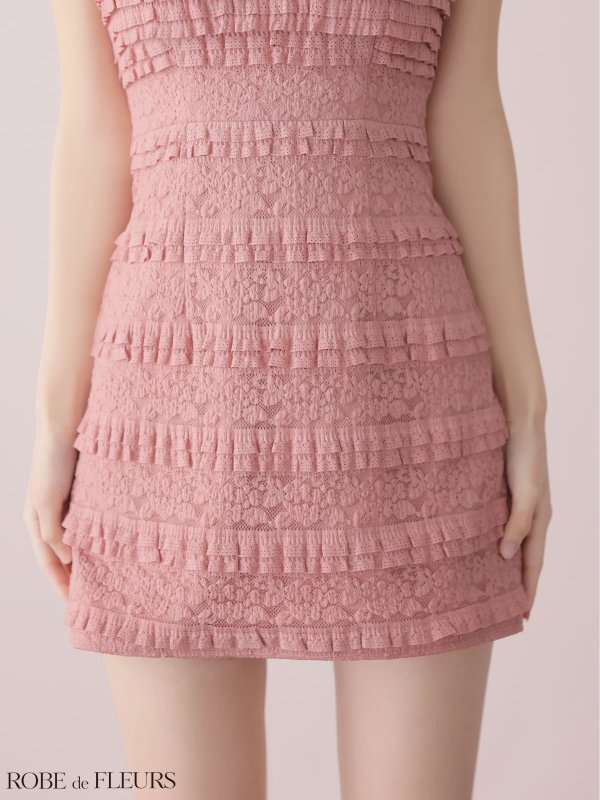 ピンク　モデル：まりん　身長：164cm　着用サイズ：Sサイズ