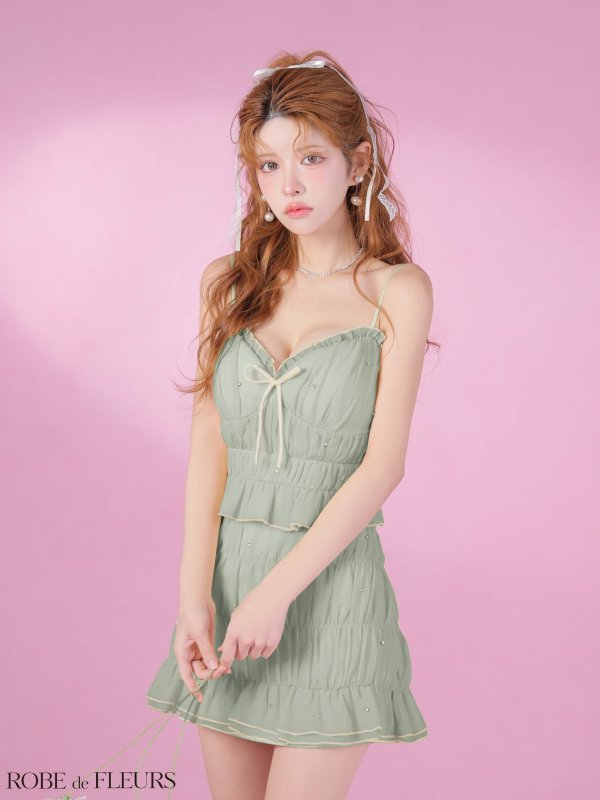 ミント モデル：まりん　身長：164cm　着用サイズ：Sサイズ