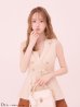 ベージュxブラウン　モデル：ゆめ　身長：160cm　着用サイズ：Sサイズ　