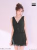 ブラック　モデル：いおり　身長：161cm　着用サイズ：Sサイズ