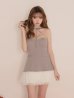 グレー　モデル：咲希　身長：164cm　着用サイズ：Sサイズ