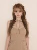 ベージュ　モデル：咲希　身長：164cm　着用サイズ：Sサイズ