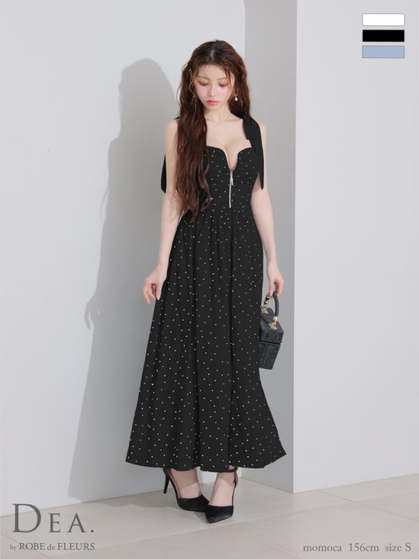 ブラック モデル：ももか　身長：156cm　着用サイズ：Sサイズ