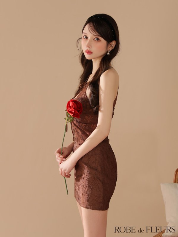 ブラウン モデル:ゆめ 身長:160cm 着用サイズ:Sサイズ