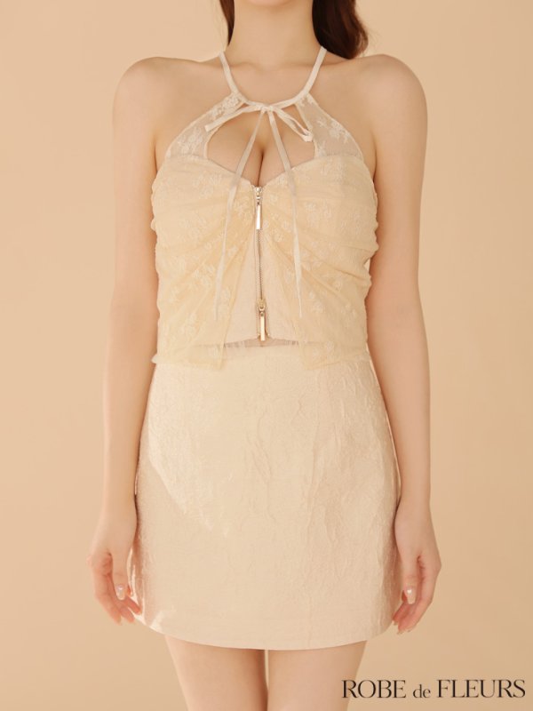 アイボリー モデル:ももか 身長:156cm 着用サイズ:Sサイズ