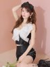 ブラック モデル：まりん　身長：164cm　着用サイズ：Sサイズ