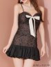 ブラック モデル：まりん　身長：164cm　着用サイズ：Sサイズ