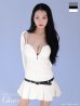 ホワイト モデル：まおちゃる　身長：158cm　着用サイズ：Sサイズ