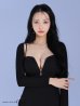 ブラック モデル：まおちゃる　身長：158cm　着用サイズ：Sサイズ