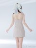 ベージュ　モデル：ゆめ　身長：160cm　着用サイズ：Sサイズ