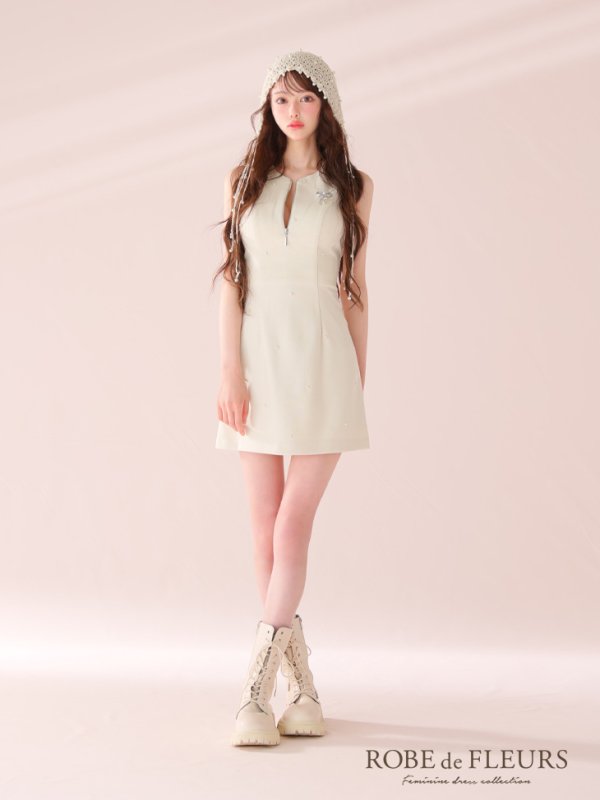 アイボリー モデル:るい 身長:161cm 着用サイズ:Sサイズ