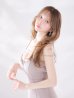 グレージュ　モデル：ゆめ　身長：160cm　着用サイズ：Sサイズ