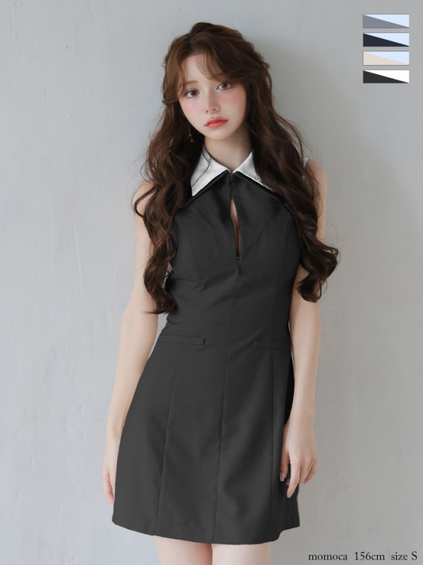 ブラック　モデル：ももか　身長：156cm　着用サイズ：Sサイズ