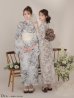 ブルー　モデル：ゆめ　身長：160cm　着用サイズ：Fサイズ　ベージュ　モデル：ももか　身長：156cm　着用サイズ：Fサイズ