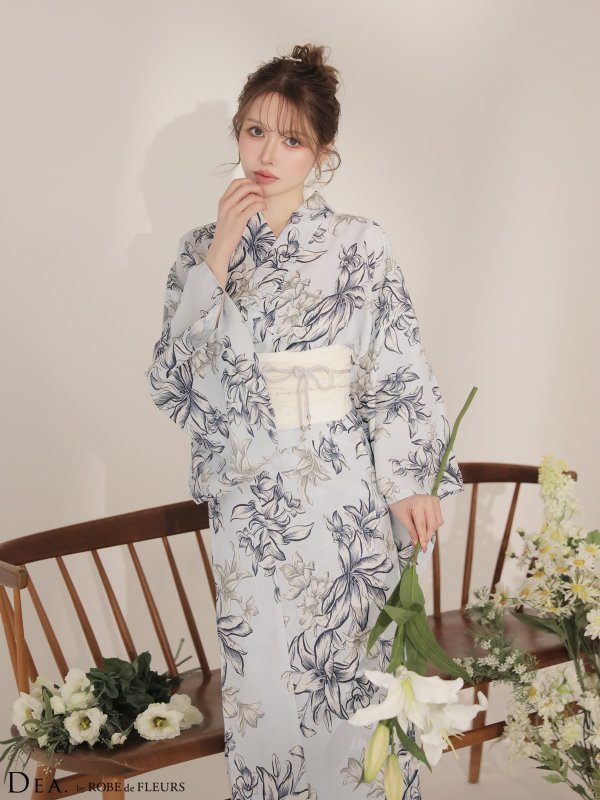 ブルー　モデル：ゆめ　身長：160cm　着用サイズ：Fサイズ
