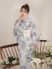 ブルー　モデル：ゆめ　身長：160cm　着用サイズ：Fサイズ