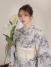 ブルー　モデル：ゆめ　身長：160cm　着用サイズ：Fサイズ