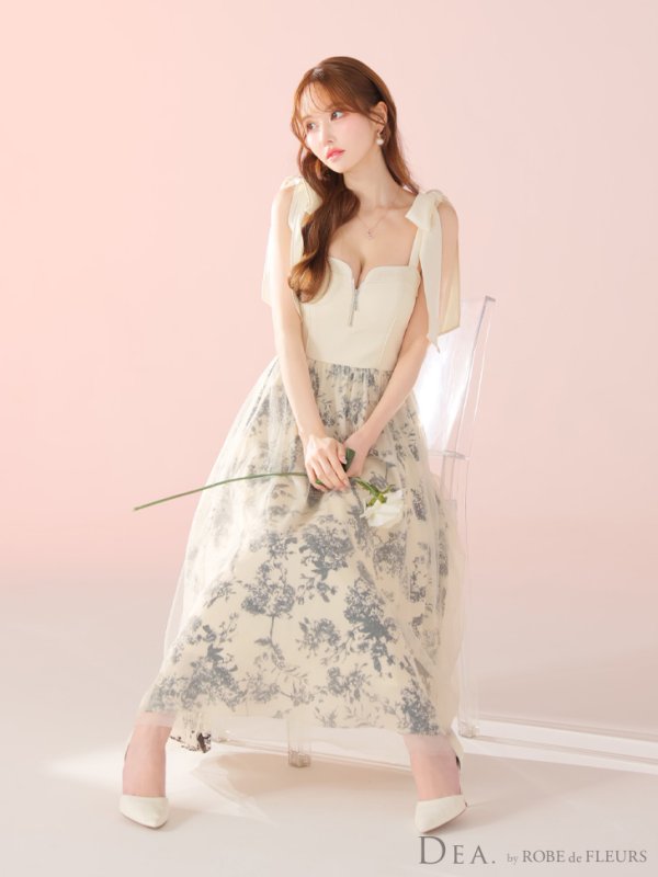 アイボリー モデル：ゆめ　身長：160cm　着用サイズ：Sサイズ