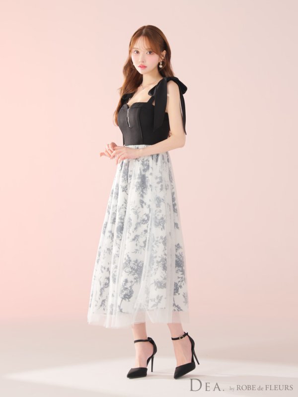 ブラック モデル：ゆめ　身長：160cm　着用サイズ：Sサイズ