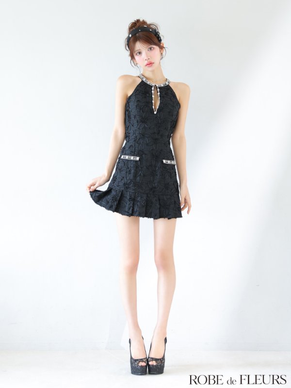 ブラック　モデル：まりん　身長：164cm　着用サイズ：Sサイズ
