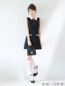 ブラック　モデル：まりん　身長：164cm　着用サイズ：Sサイズ