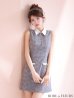 グレー　モデル：まりん　身長：164cm　着用サイズ：Sサイズ