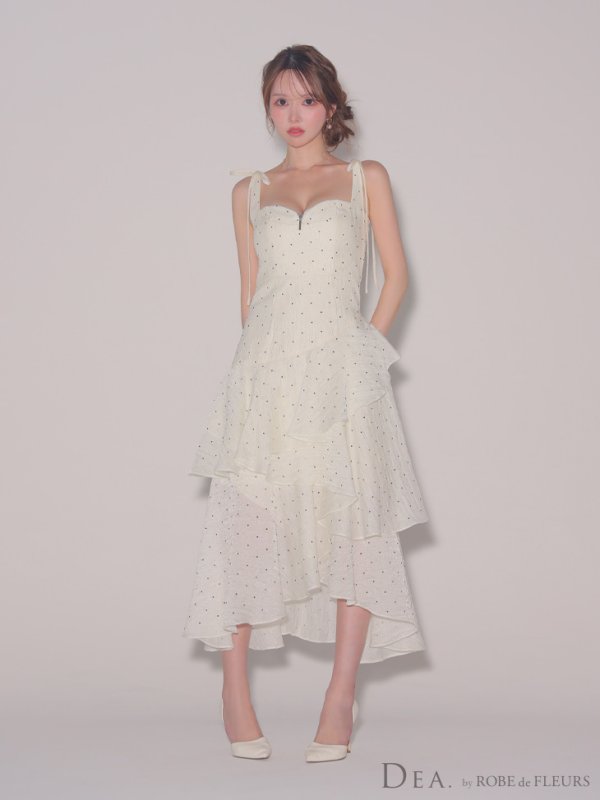 ホワイト モデル：ゆめ　身長：160cm　着用サイズ：Sサイズ