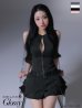 ブラック モデル：まおちゃる　身長：158cm　着用サイズ：Sサイズ