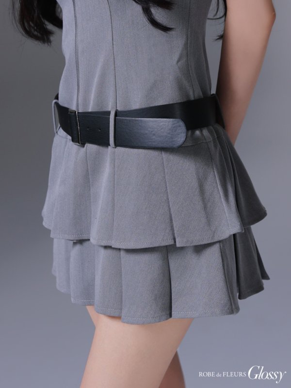 グレー モデル：まおちゃる　身長：158cm　着用サイズ：Sサイズ