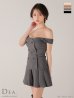 グレー モデル：りこ　身長：156cm　着用サイズ：Sサイズ