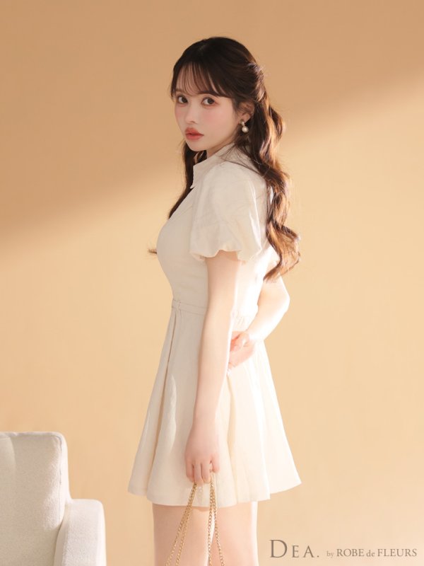 アイボリー モデル:ゆめ 身長:160cm 着用サイズ:Sサイズ